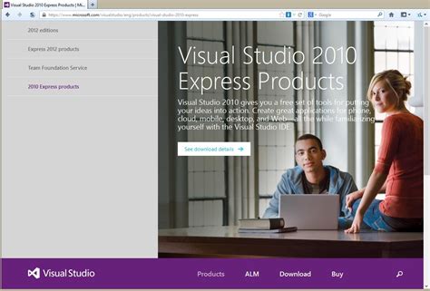 Microsoft Visual Studio 2010 Download For Windows Xp Metporet