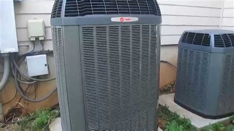 The Trane Xl15i Heat Pumps At My Grandparents House Youtube