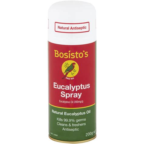 Bosistos Eucalyptus Oil Aerosol Spray 200g Woolworths