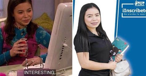 High quality icarly meme gifts and merchandise. The Internet Found a Girl Who Looks Just Like "iCarly" Era Miranda Cosgrove | Teen Vogue