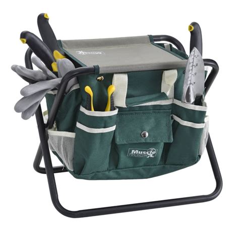 Check spelling or type a new query. 8 Piece Garden Tool Set Includes Folding Stool and ...