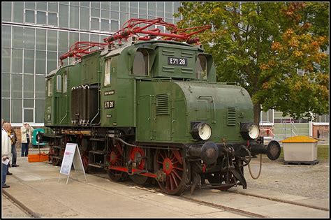 Die Lok E71 28 Der Drg Baureihe E711 War Ursprünglich Die Preußische