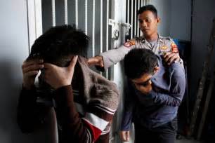 Aceh Shariah Court In A First Sentences Gay Pair To Caning Undermining