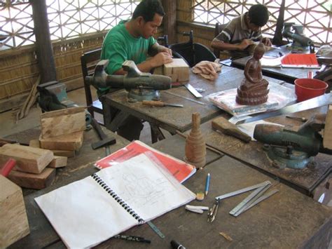 Sustainable Wood Carving At The Center Of The Dove Cambodia Ecology