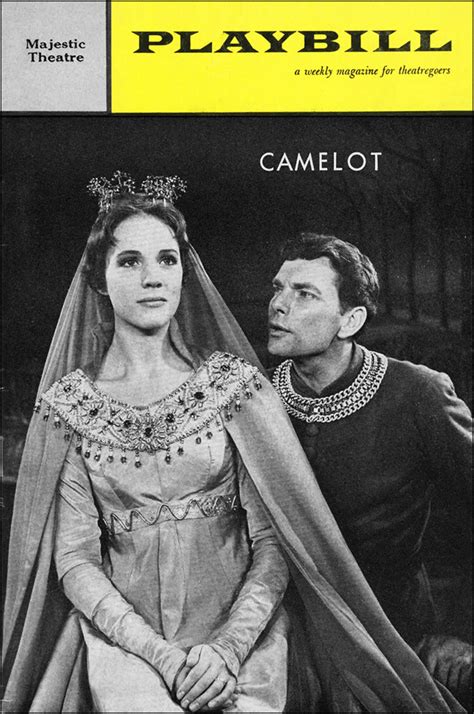 Camelot Broadway Majestic Theatre 1960 Playbill
