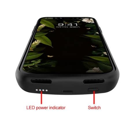 Iphone X Smart Battery Case Tablet Phone Case