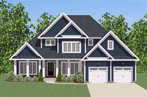 Traditional House Plan With Wrap Around Porch 46293la Architectural
