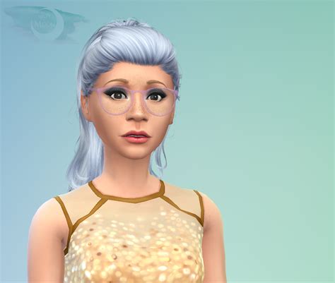 Mintymoon My First Cas Item Transparent Glasses Sims 4 Studio