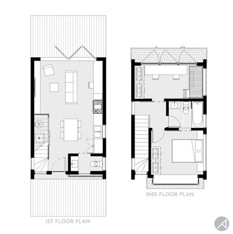 Stylish Tiny House Plan Under 1000 Sq Ft Modern House Plans