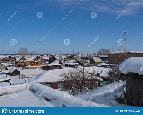 Yeniseysk Is One Of The Most Ancient Siberian Towns Stock Image Image