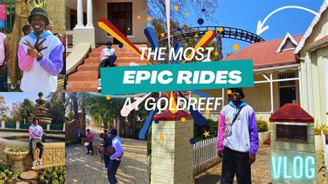 A Trip To Gold Reef City Theme Park Rides Vlog Youtube