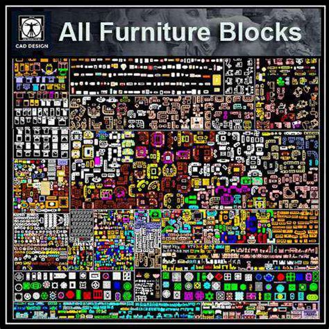 The bulk of the dwg models is. All Furniture Blocks Bundle(Recommanded!!) - Free Autocad ...