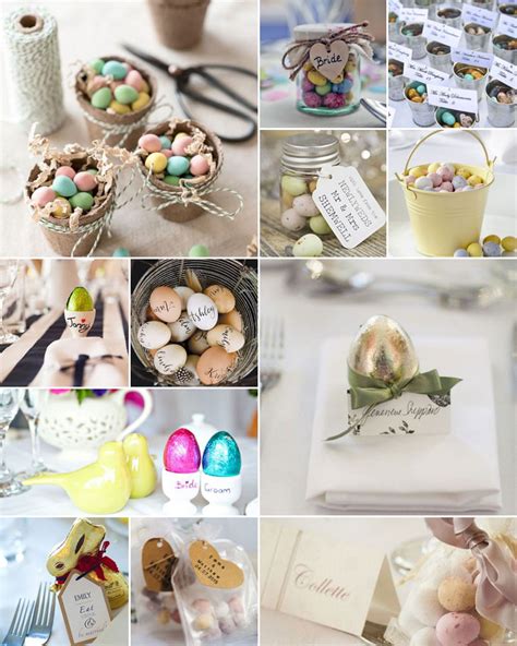 Easter Wedding Favours