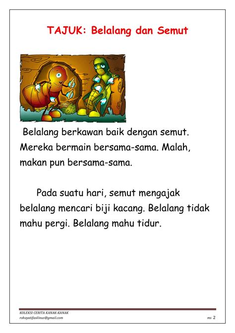 Check spelling or type a new query. Cerita Pendek Kanak-Kanak Tahun 3 / Cerita Pendek Kanak2 ...
