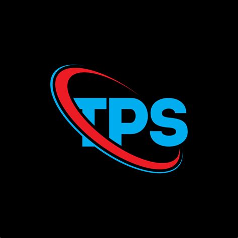 Logotipo De Tps Letra Tps Diseño Del Logotipo De La Letra Tps