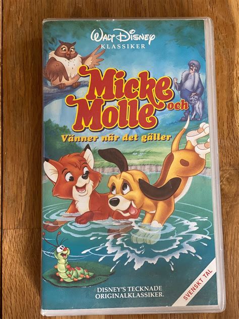 Barnfilm Disney Klassiker Vhs Micke Och Molle 407261853 ᐈ Köp På