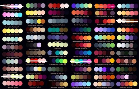 Color Pallet Adopts By Xxcandyangelxx On Deviantart Color Palette
