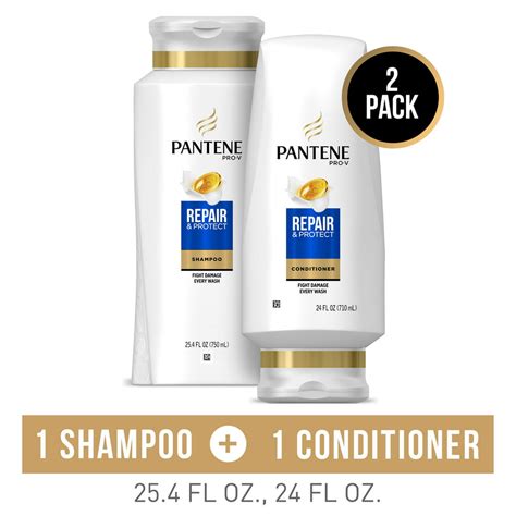 Pantene Shampoo And Conditioner Set Repair And Protect 24 254 Oz