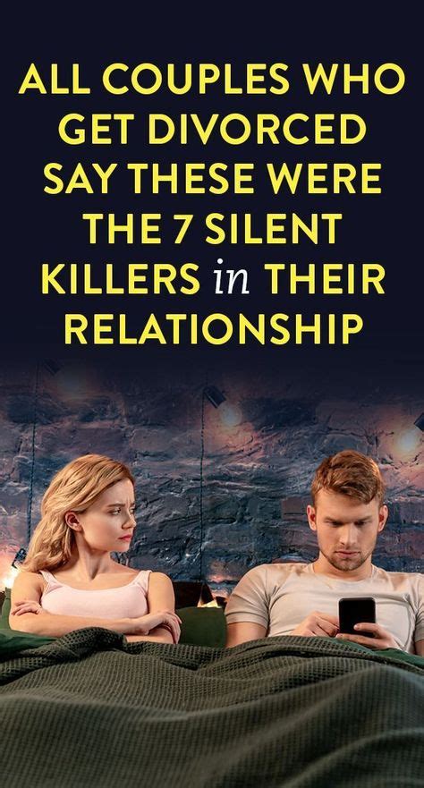 10 Relationship Killers Ideas Relationship Killers Relationship Getting Divorced