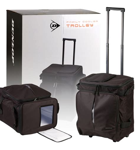 Spacious sized family cooler for keeping food and drink cool. Dunlop Family Cooler Trolley 9221448