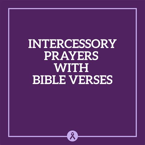 Intercessory prayer points with Bible Verses | PRAYER POINTS