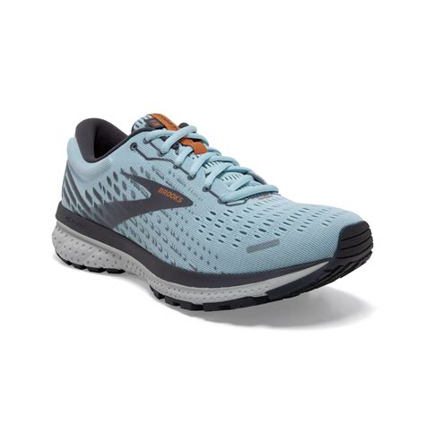 Brooks Womens Ghost 13 Light Blueblack Lauries Shoes
