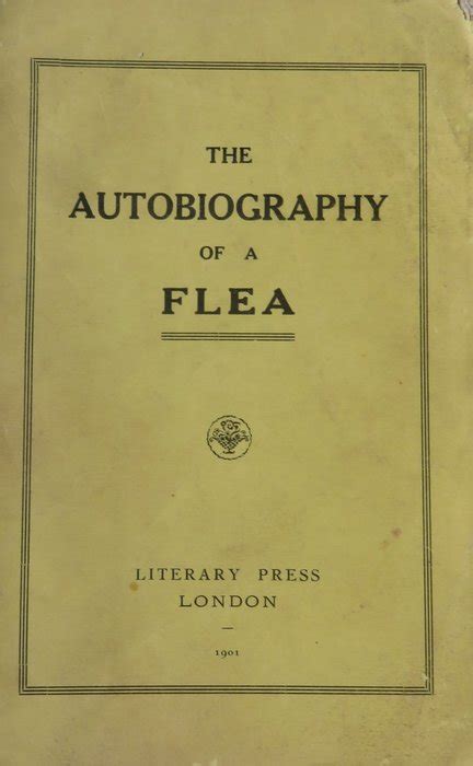The Autobiography Of A Flea 1901 Catawiki