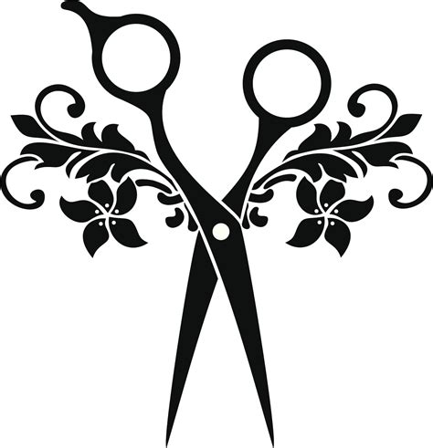 Get ideas and start planning your perfect beauty salon logo today! Clipart scissors haircut scissors, Clipart scissors ...