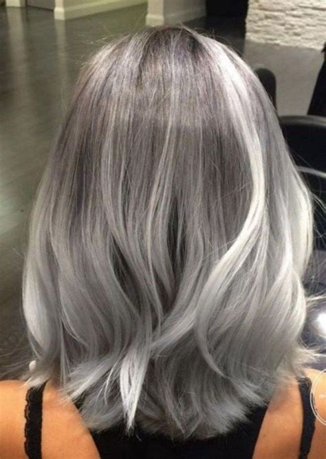 Cool Grey Hair Ideas For 2019 That Look Futuristic 41 Silver Grey Hair Silver Hair Color