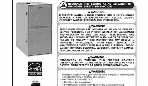 Rheem Furnace Installation Manual(1) | Furnace | Duct (Flow)