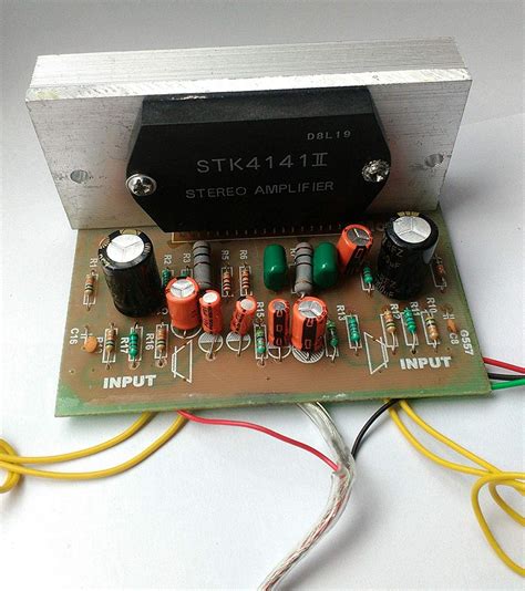 Stk Ii Stereo Amplifier Circuit Diagram