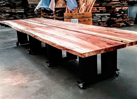 Gallery Of Custom Wood Tables Texas Pecan Wood