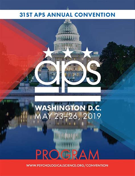 2019 Convention Program Association For Psychological Science Aps