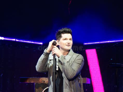 The Script Vocalist Danny O Donoghue In Concert Editorial Stock Photo Image Of Sheehan Irish