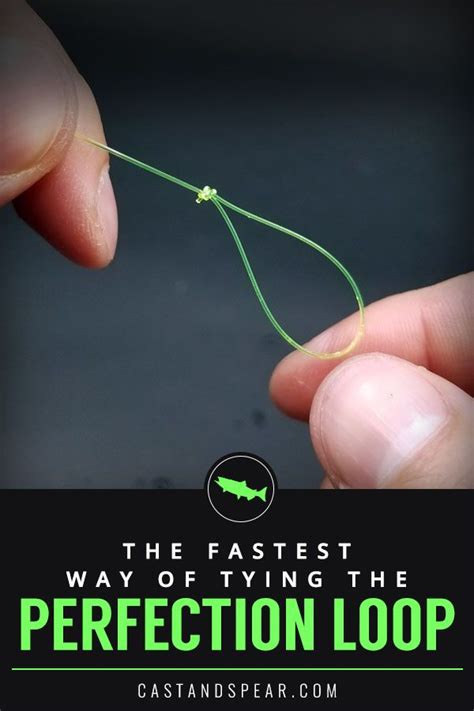 The Fastest Way To Tie A Perfection Loop Fishing Knots Crappie