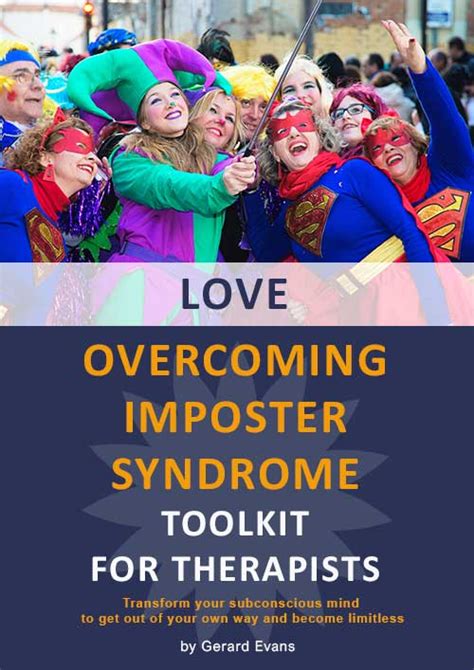 overcoming imposter syndrome toolkit for therapists zen 23 gerard evans life coach