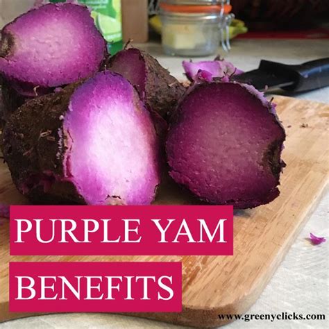 Purple Yam Benefits Purple Yam Yams Nutritional Content