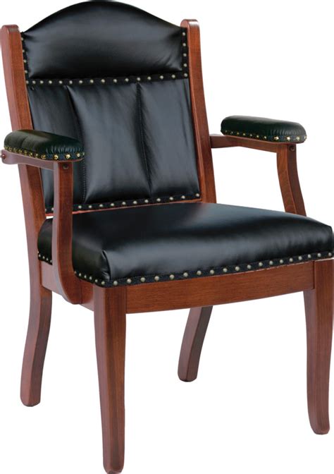 Low Back Client Chair Amish Solid Wood Office Chairs Kvadro Furniture