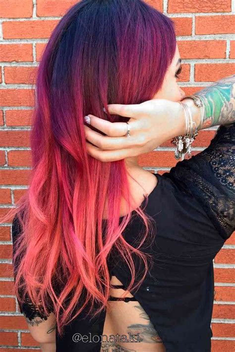 16 red to purple hair elganeadaoin