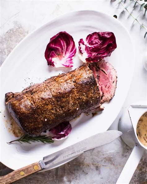 The recipe calls for a beef tenderloin roast, which is the most tender (and most expensive) cut of beef available. Roast Beef Tenderloin with Mushroom Cream Sauce Recipe - Foodess | Recipe | Cream sauce recipes ...
