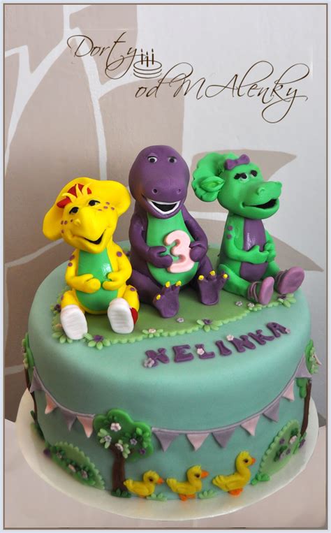 Barney A Přátelé Pro Holky Cake Barney And Friends For Girls Barney