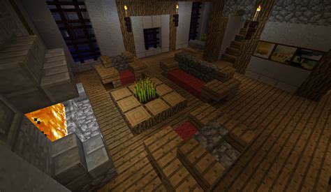 Minecraft vanilla livingroom furniture map 01 narrow dining table ikea. minecraft furniture guide outside - Google Search ...