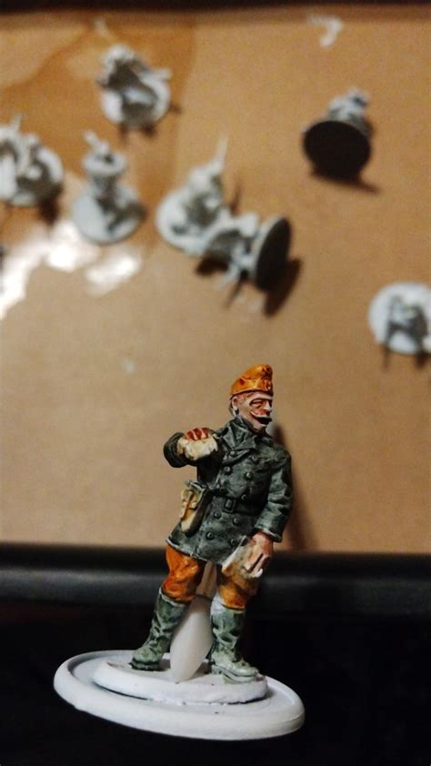 Test Model For Hungarian Army For Bolt Action Rminipainting
