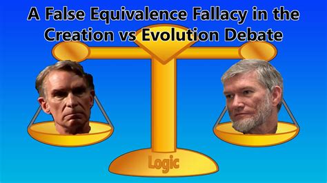 A False Equivalence In The Creation V Evolution Debate Featuring Ken