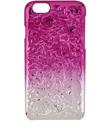 Marc By Marc Jacobs Pink Ombre Foil Iphone 6 Case Accessories Pink
