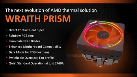 Amd exclusively bundles the wraith prism with its ryzen 7 and ryzen 9 skus, including the ryzen 9 3900x, ryzen 7 3800x, ryzen 7 3700x and ryzen 7 2700x. AMD Intros the Wraith Prism CPU Cooler | TechPowerUp
