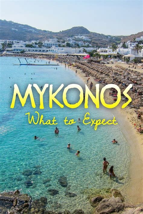 What To Expect In Mykonos Greecetravel Mykonos Greece Vacation