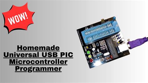 Homemade Universal Usb Microcontroller Programmer Make At Home All