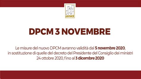 Differential pulse code modulation (dpcm): DPCM 3 novembre 2020: le nuove misure in vigore fino al 3 ...