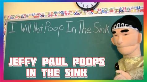 Jeffy Paul Poops In The Sink Youtube